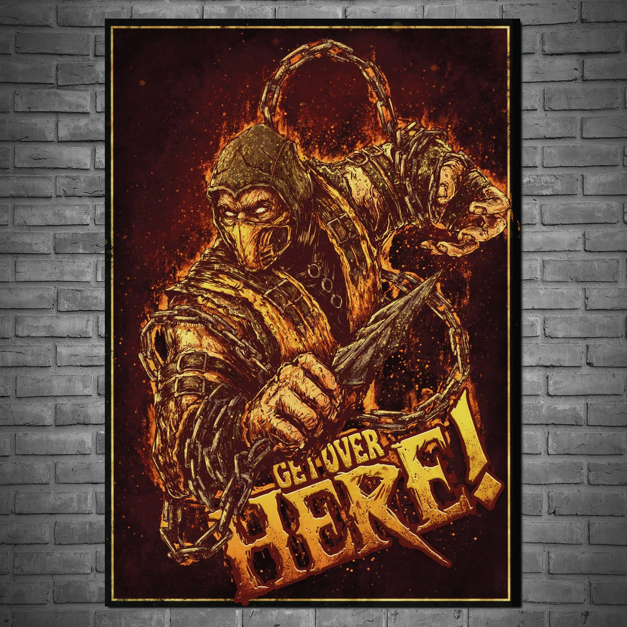Плакат "Мортал Комбат, Скорпион, Mortal Kombat, Scorpion" (артикул 0534) 42, Полуглянец, 30
Плакат "Мортал Комбат, Скорпион, Mortal Kombat, Scorpion" (артикул 0534) 42, Полуглянец, 30