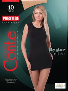 Капроновые колготки Conte PRESTIGE 40 den