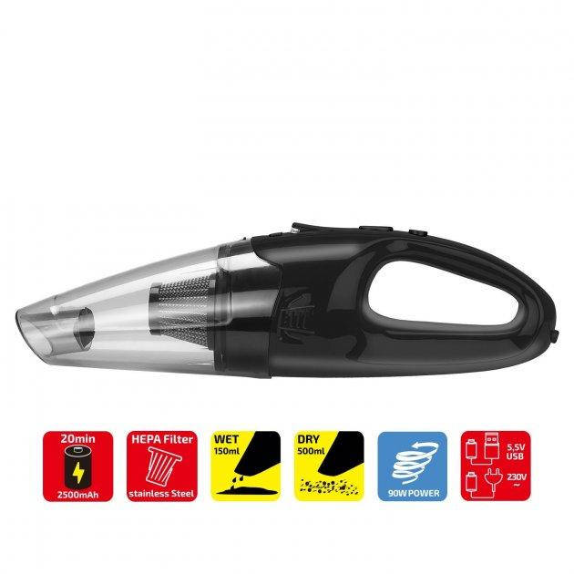 Автомобильный пылесос 90W "HEYNER" 238 100 (Сухая+Влажная Уборка+Аккум. 2500mA+ LED подсветка)
Автомобильный пылесос 90W "HEYNER" 238 100 (Сухая+Влажная Уборка+Аккум. 2500mA+ LED подсветка)