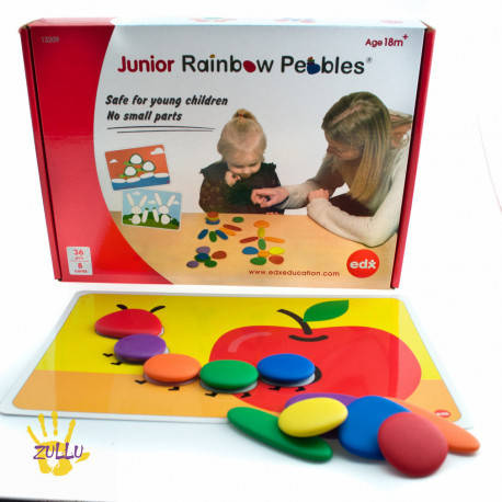 Радужная галька. Набор для малышей с карточками EDX Education, Разные цвета
Радужная галька. Набор для малышей с карточками EDX Education, Разные цвета