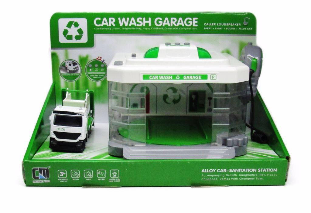 Гараж автомойка Car Wash Carage Мусоровоз CLM-886 
Гараж автомойка Car Wash Carage Мусоровоз CLM-886