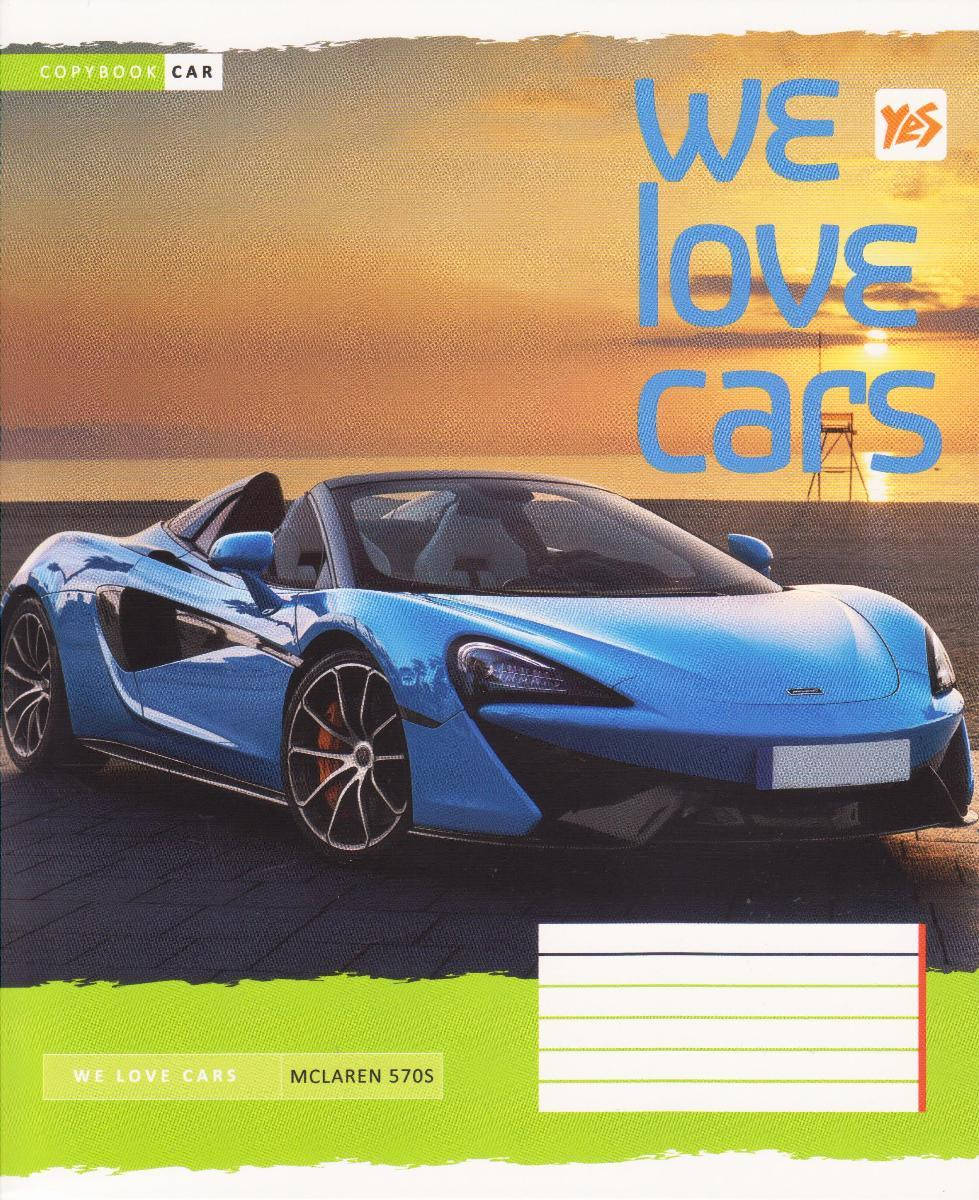 Тетрадь 48 л. клетка "We love cars" 762073
Тетрадь 48 л. клетка "We love cars" 762073
