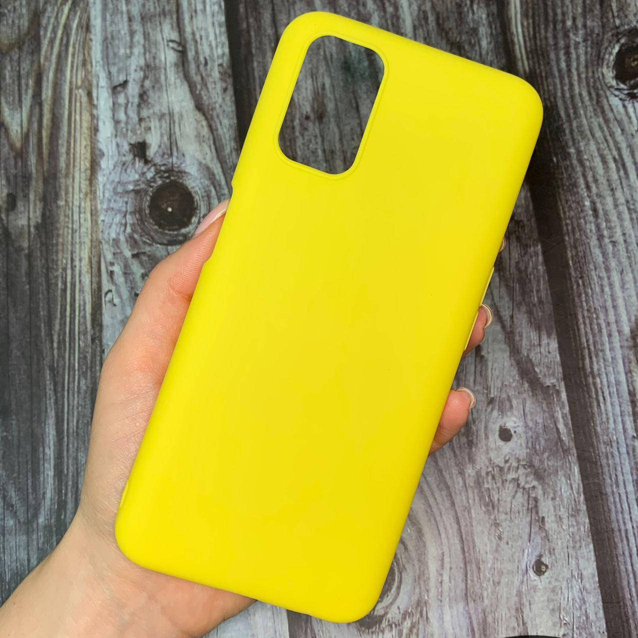 Чехол для Oppo A52 A72 A92 цветной яркий плотный силиконовый чехол на оппо а52 а72 а92 желтый 
Чехол для Oppo A52 A72 A92 цветной яркий плотный силиконовый чехол на оппо а52 а72 а92 желтый
