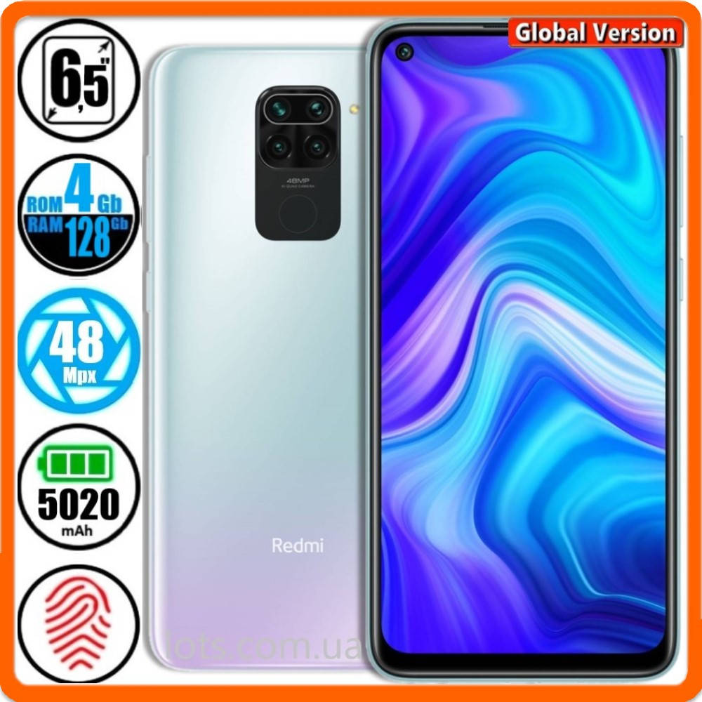 Смартфон Xiaomi Redmi Note 9 NFC (4/128GB) Polar White - Global Version + Подарок Защитное Стекло
Смартфон Xiaomi Redmi Note 9 NFC (4/128GB) Polar White - Global Version + Подарок Защитное Стекло