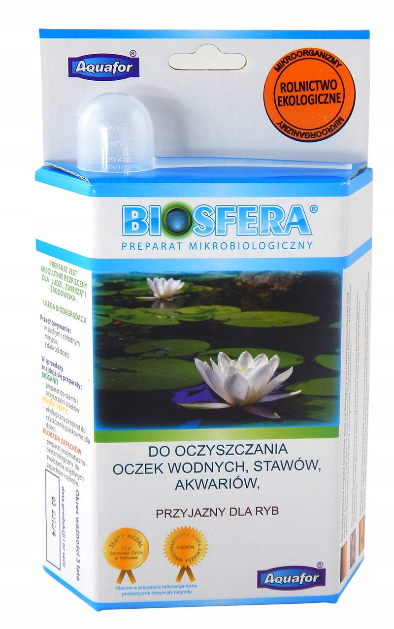 Средство для очистки водоёмов, биопрепарат для пруда Biosfera, бактерии для пруда, 200 г - Aquafor
Средство для очистки водоёмов, биопрепарат для пруда Biosfera, бактерии для пруда, 200 г - Aquafor