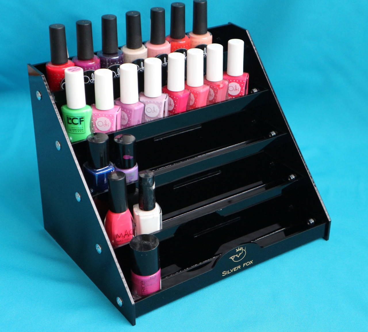 Подставка черная под гель-лак 5 ступеней, Черный
Подставка черная под гель-лак 5 ступеней, Черный