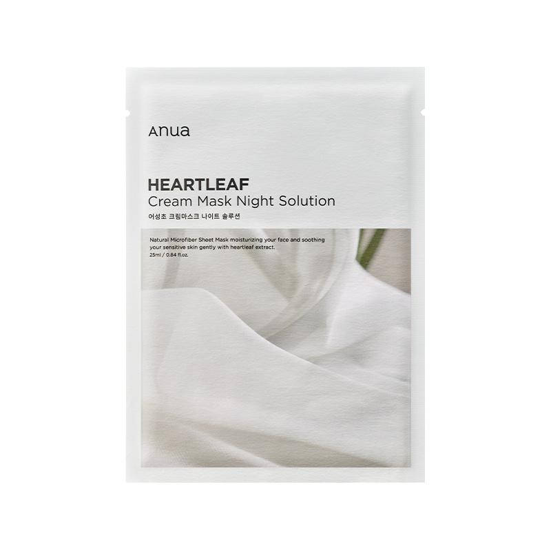 Успокаивающая и увлажняющая тканевая маска ANUA HEARTLEAF CREAM MASK NIGHT SOLUTION (1шт)
Успокаивающая и увлажняющая тканевая маска ANUA HEARTLEAF CREAM MASK NIGHT SOLUTION (1шт)