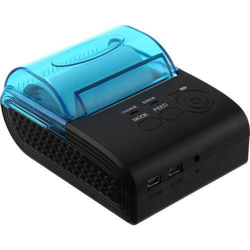 Чековый принтер Zjiang ZJ-5805DD мини 58мм Bluetooth мобильный термопринтер для чеков ПРРО
Чековый принтер Zjiang ZJ-5805DD мини 58мм Bluetooth мобильный термопринтер для чеков ПРРО