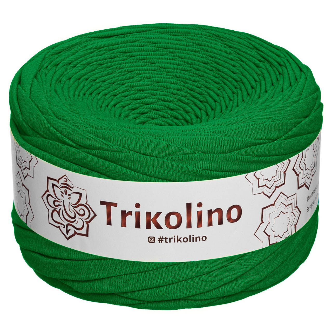 Трикотажна пряжа Trikolino, ширина нитки 7-9 мм., Довжина мотка 100 м., Лісовий зелений, Зелёный
Трикотажна пряжа Trikolino, ширина нитки 7-9 мм., Довжина мотка 100 м., Лісовий зелений, Зелёный
