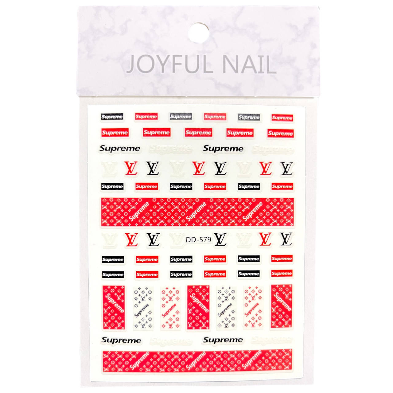 3D наклейки - стикеры JOYFUL NAIL "БРЕНДовые" для дизайна и декора ногтей на клейкой основе DD-579
3D наклейки - стикеры JOYFUL NAIL "БРЕНДовые" для дизайна и декора ногтей на клейкой основе DD-579