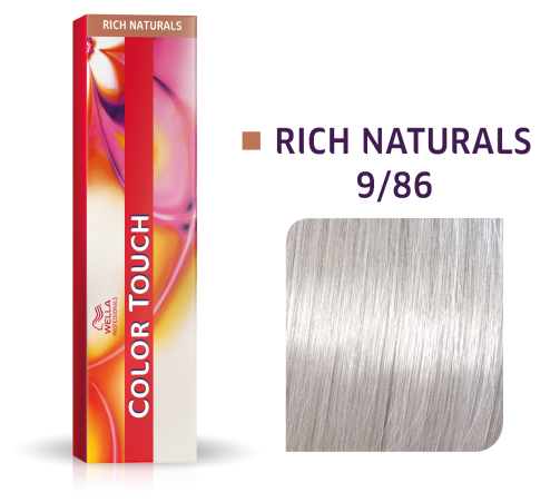 Краска для волос Wella Color Touch безаммиачная 9/86 Очень светлый блонд жемчужно-фиолетовый 60 мл NEW
Краска для волос Wella Color Touch безаммиачная 9/86 Очень светлый блонд жемчужно-фиолетовый 60 мл NEW