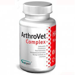 VetExpert ArthroVet HA (60 таб)- комплекс при заболеваниях хрящей и суставов для собак и кошек (58211)
VetExpert ArthroVet HA (60 таб)- комплекс при заболеваниях хрящей и суставов для собак и кошек (58211)