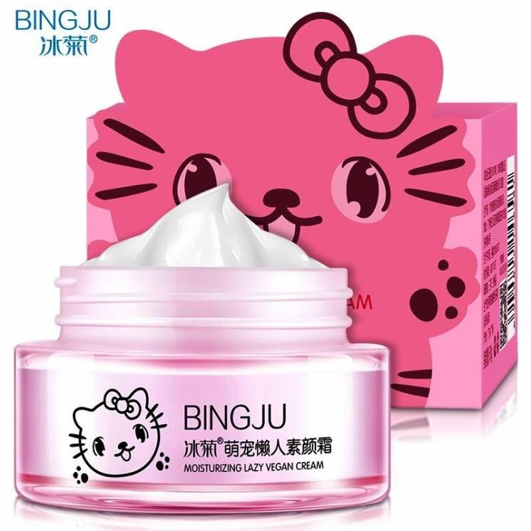 Крем для лица от морщин с осветляющим эффектом Bingju Moisturizing Lazy Vegan Cream, 50г
Крем для лица от морщин с осветляющим эффектом Bingju Moisturizing Lazy Vegan Cream, 50г
