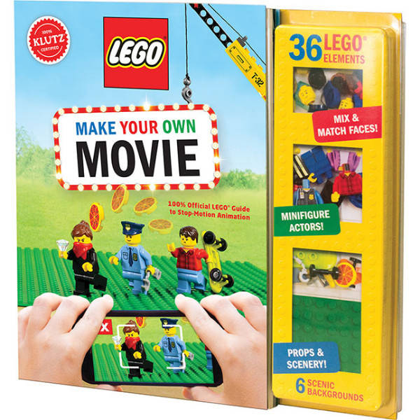 Klutz Творческий набор Создай свой фильм Lego Make Your Own Movie Kit 
Klutz Творческий набор Создай свой фильм Lego Make Your Own Movie Kit