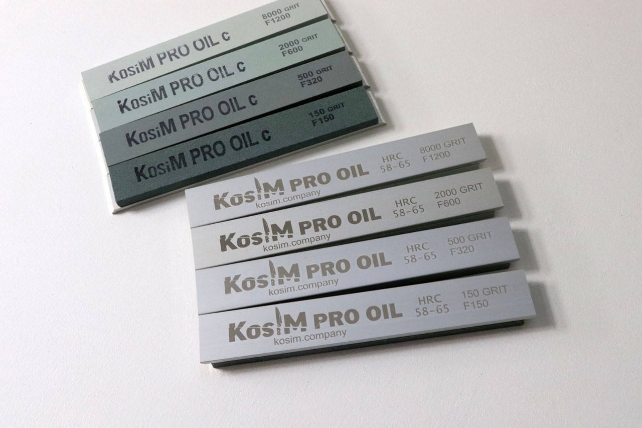 Набор масляных точильных камней KosiM Pro карбид кремния 150/500/2000/8000grit на бланках с лазерной гравировк
Набор масляных точильных камней KosiM Pro карбид кремния 150/500/2000/8000grit на бланках с лазерной гравировк