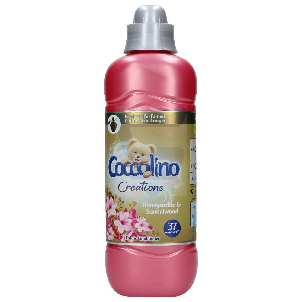 Coccolino Creations Honeysuckle & Sandalwood кондиционер для белья Жимолость и сандал 925 мл на 37 стирок
Coccolino Creations Honeysuckle & Sandalwood кондиционер для белья Жимолость и сандал 925 мл на 37 стирок