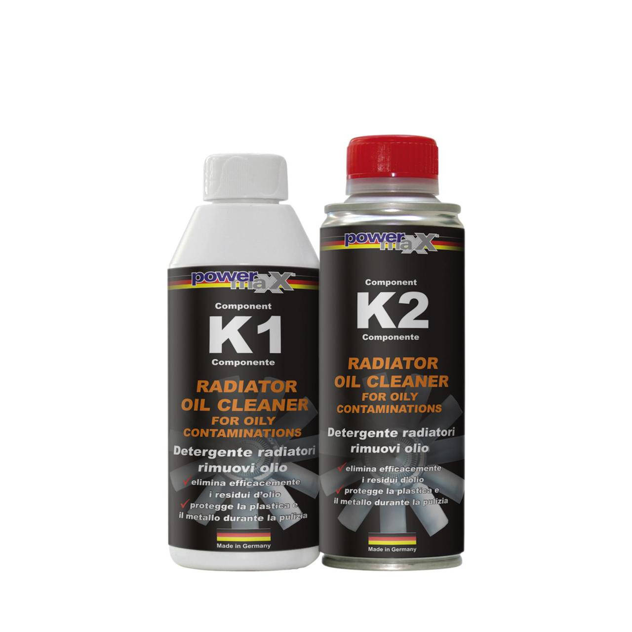 2-х компонентный очиститель системы охлаждения от масла - Radiator Oil Cleaner 2-c, 300 мл.
2-х компонентный очиститель системы охлаждения от масла - Radiator Oil Cleaner 2-c, 300 мл.