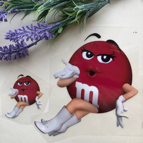 Термоаппликация-накатка, наклейка на одежду M&M красная, Разные цвета
Термоаппликация-накатка, наклейка на одежду M&M красная, Разные цвета