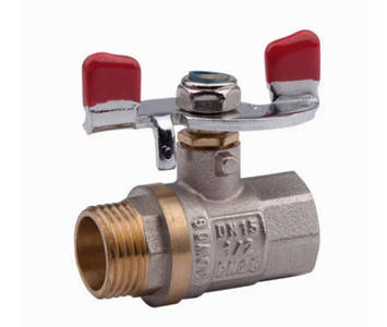 Кран шаровый 3/4" ВН бабочка
Кран шаровый 3/4" ВН бабочка