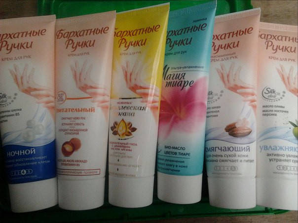 Крем для рук Бархатные ручки (в ассортименте) 
Крем для рук Бархатные ручки (в ассортименте)