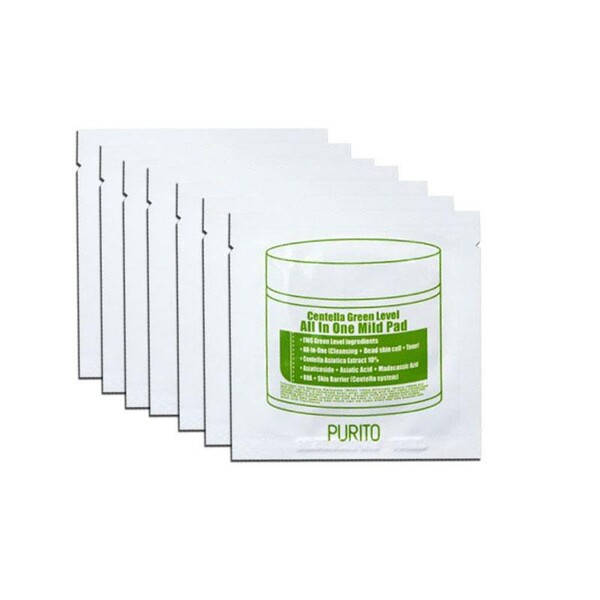 Очищающие пилинг-пэды с экстрактом центеллы Purito Centella Green Level All In One Mild Pad, 1 шт
Очищающие пилинг-пэды с экстрактом центеллы Purito Centella Green Level All In One Mild Pad, 1 шт