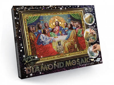 Набор для творчества Алмазная живопись Diamond mosaic, Тайная вечеря, большой, DM-01-01
Набор для творчества Алмазная живопись Diamond mosaic, Тайная вечеря, большой, DM-01-01