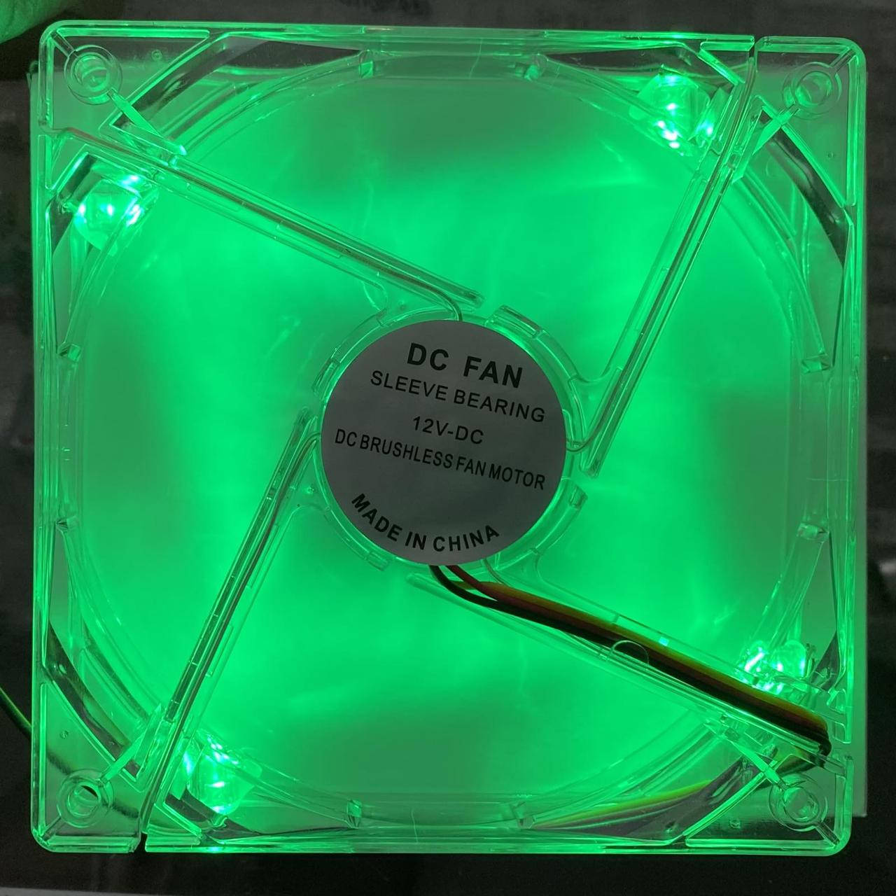 Вентилятор (кулер) 12V, 120х120х25, с LED подсветкой, 3 pin, для охлаждения корпуса компьютера
Вентилятор (кулер) 12V, 120х120х25, с LED подсветкой, 3 pin, для охлаждения корпуса компьютера