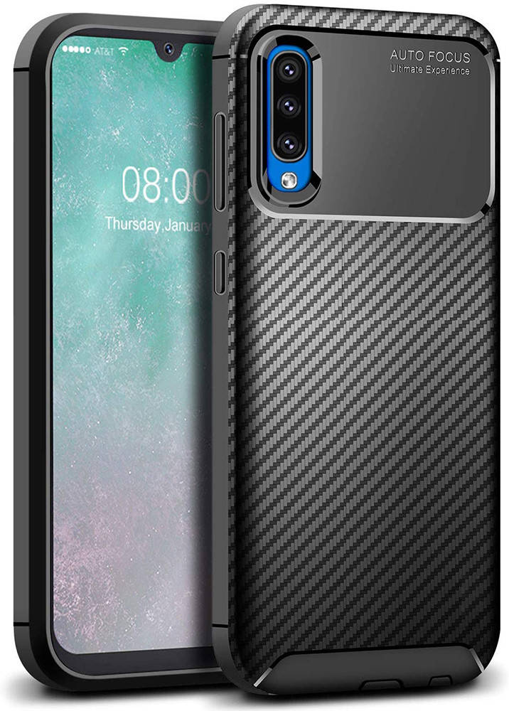Чехол накладка Autofocus Carbon Samsung Galaxy A50 A505 (Самсунг Галакси А50), Черный
Чехол накладка Autofocus Carbon Samsung Galaxy A50 A505 (Самсунг Галакси А50), Черный
