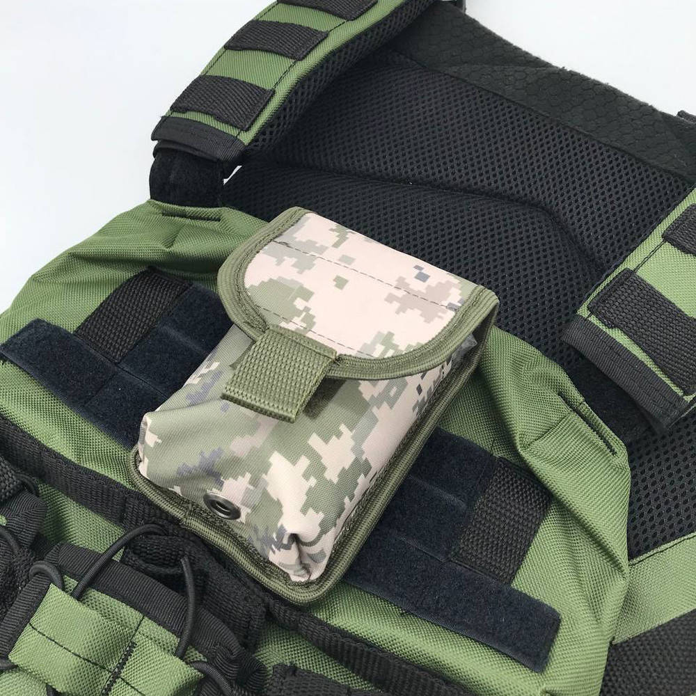 Подсумок для гранат Ф1 и РГД с креплением Molle Светлый пиксель / Сумка для гранаты / Подсумка под гранату
Подсумок для гранат Ф1 и РГД с креплением Molle Светлый пиксель / Сумка для гранаты / Подсумка под гранату