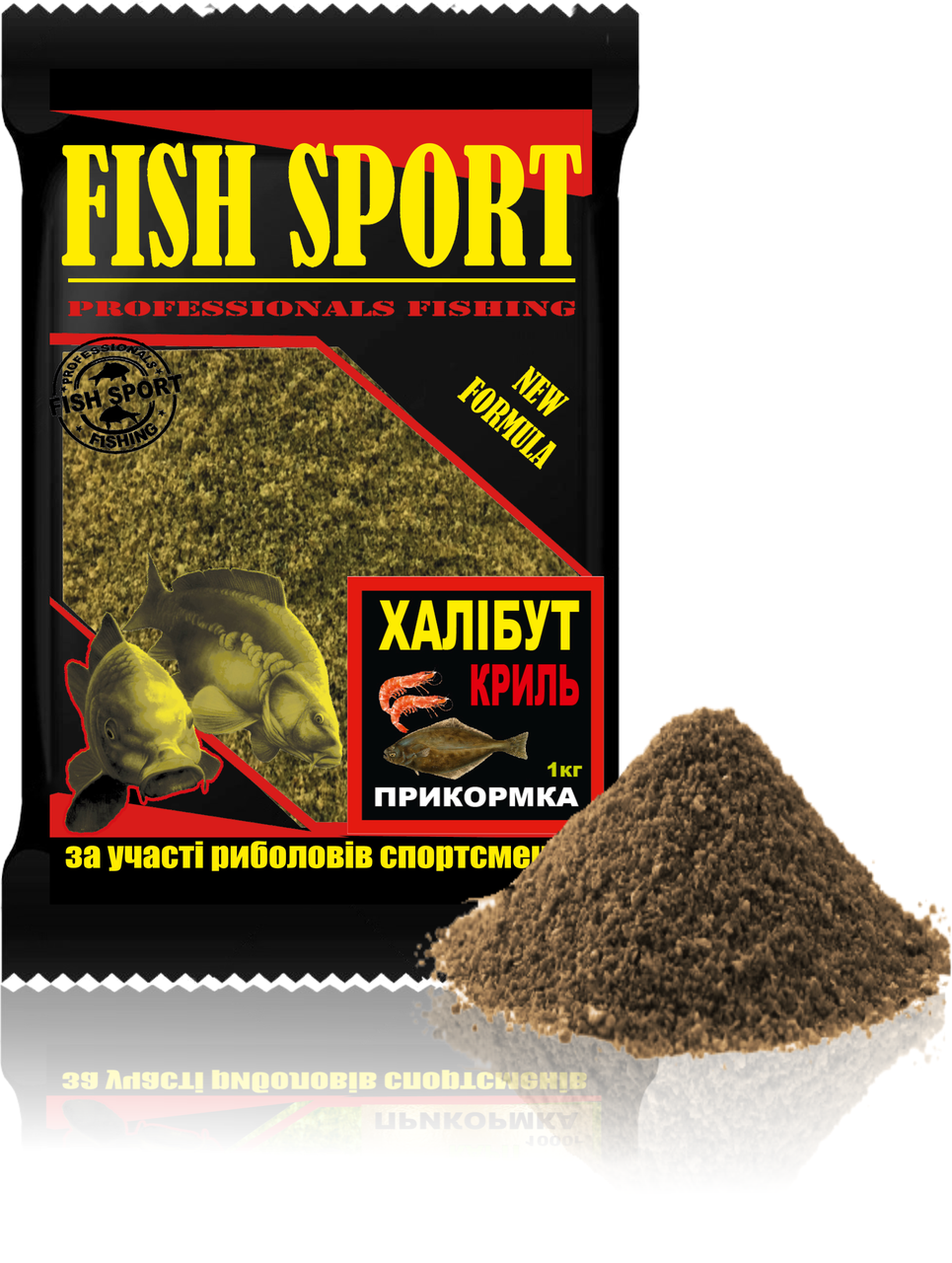 Прикормка Халибут Криль FISH SPORT 1 кг, Серый
Прикормка Халибут Криль FISH SPORT 1 кг, Серый