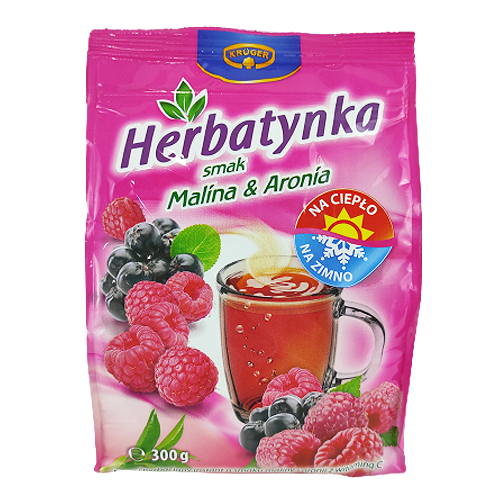 Чай Крюгер розчиний малина та чорниця Krüger Herbatynka malina&aronia 300g 6шт/ящ (Код : 00-00003654)
Чай Крюгер розчиний малина та чорниця Krüger Herbatynka malina&aronia 300g 6шт/ящ (Код : 00-00003654)