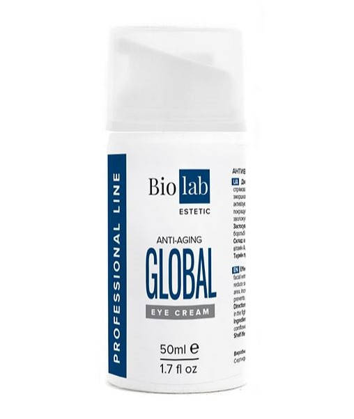 Антивозрастной крем вокруг глаз с Трипептидом меди - Global Anti-Aging Eye Cream, 50 мл
Антивозрастной крем вокруг глаз с Трипептидом меди - Global Anti-Aging Eye Cream, 50 мл