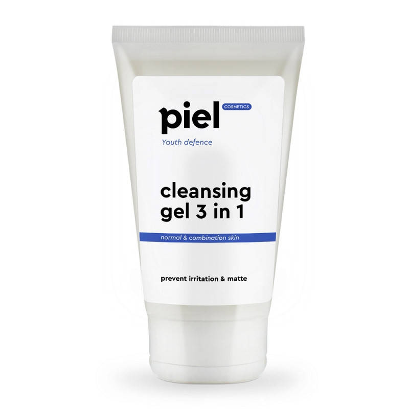 Гель для лица 150мл 3 in1 для умывания нормальной и комбинированной кожи Cleansing Gel Piel
Гель для лица 150мл 3 in1 для умывания нормальной и комбинированной кожи Cleansing Gel Piel