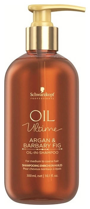 Шампунь для нормальных и жёстких волос с маслом арганы SCHWARZKOPF Oil Ultime Argan&Barbary Fig Oil-in 300 мл
Шампунь для нормальных и жёстких волос с маслом арганы SCHWARZKOPF Oil Ultime Argan&Barbary Fig Oil-in 300 мл