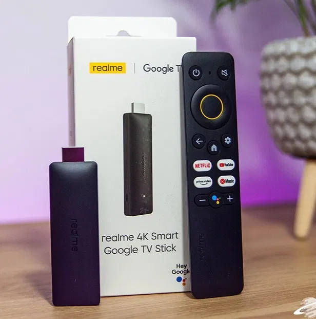 ТВ-приставка Realme 4K Smart Google TV Stick GLOBAL VERSION ОЗУ 2 ГБ / ПЗУ 8 ГБ / 2 ядра / 4K UHD
ТВ-приставка Realme 4K Smart Google TV Stick GLOBAL VERSION ОЗУ 2 ГБ / ПЗУ 8 ГБ / 2 ядра / 4K UHD