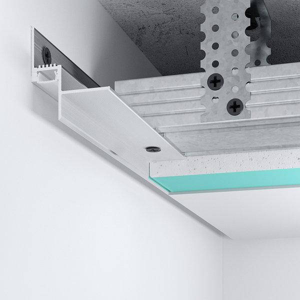 Профиль для теневого шва 15 мм LED
Профиль для теневого шва 15 мм LED