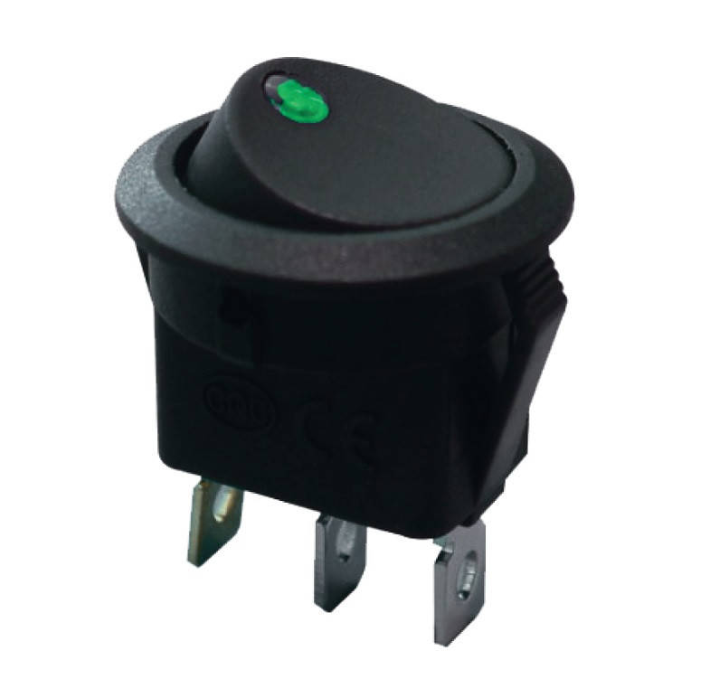 Переключатель KCD1-8-101EN G/B 220V 1 клавиша зеленый круглый с подсветкой TechnoSystems TNSy5500750
Переключатель KCD1-8-101EN G/B 220V 1 клавиша зеленый круглый с подсветкой TechnoSystems TNSy5500750