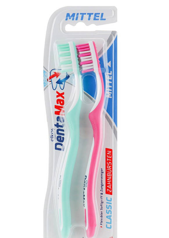 Зубная щётка мягкая Elkos Weich, 2 шт 
Зубная щётка мягкая Elkos Weich, 2 шт