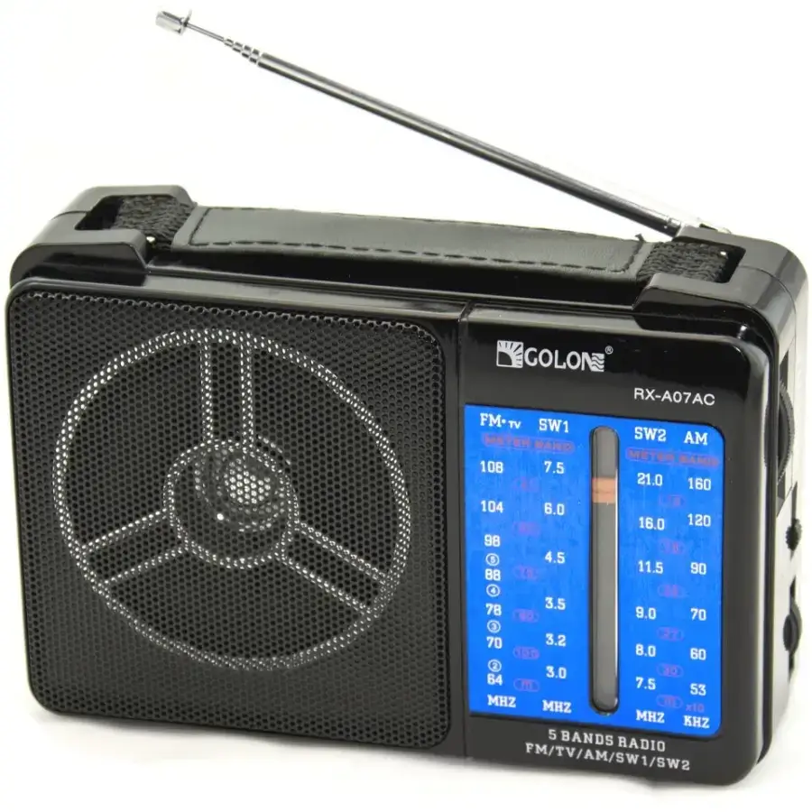 Музыкальный цифровой переносной FM-радиоприемник GOLON RX-A07AC, портативная акустика FM (NS)
Музыкальный цифровой переносной FM-радиоприемник GOLON RX-A07AC, портативная акустика FM (NS)