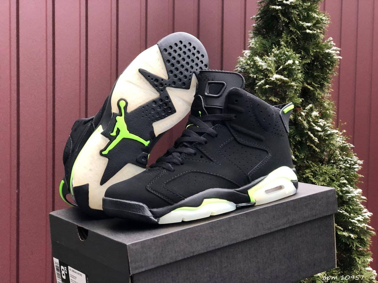 Мужские демисезонные высокие кросовки из нубука черные Nike Air Jordan 6 Retro . Найк аир джордан 6, Черный
Мужские демисезонные высокие кросовки из нубука черные Nike Air Jordan 6 Retro . Найк аир джордан 6, Черный