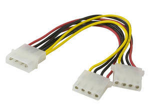 Переходник-разветвитель питания Molex IDE - 2IDE PATA сплиттер
Переходник-разветвитель питания Molex IDE - 2IDE PATA сплиттер