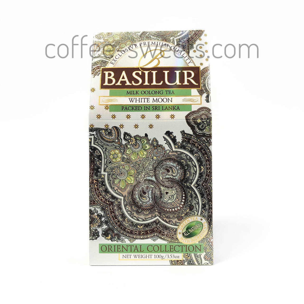 Чай зеленый Basilur Восточная коллекция White Moon "Белая луна" 100g
Чай зеленый Basilur Восточная коллекция White Moon "Белая луна" 100g