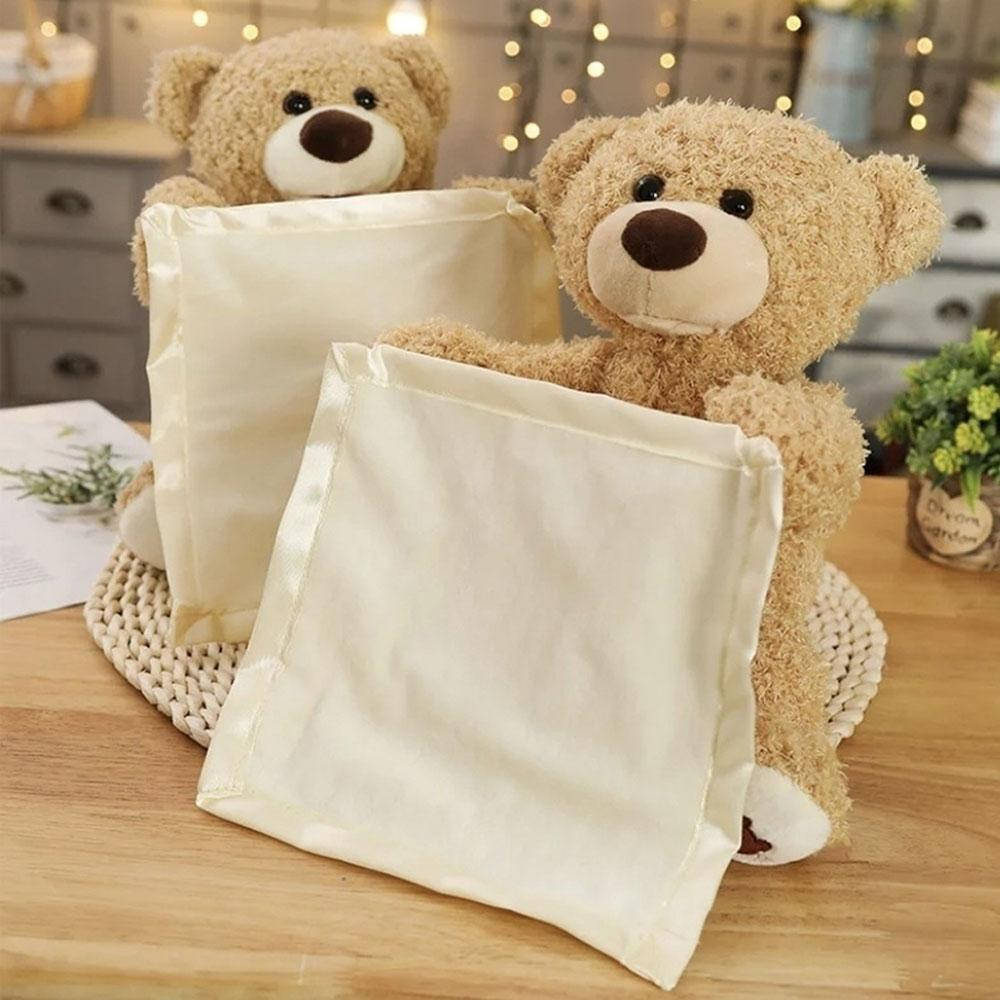 Детская мягкая игрушка Говорящий мишка 30 см Peekaboo Bear / Интерактивная плюшевая игрушка Пикабу, Коричневый
Детская мягкая игрушка Говорящий мишка 30 см Peekaboo Bear / Интерактивная плюшевая игрушка Пикабу, Коричневый