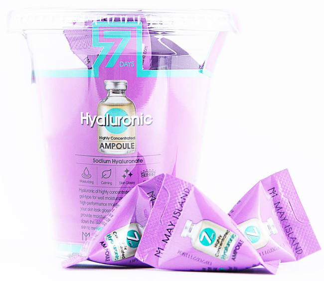 Увлажняющая ампула с гиалуроновой кислотой May Island 7 Days Highly Concentrated Hyaluronic Ampoule
Увлажняющая ампула с гиалуроновой кислотой May Island 7 Days Highly Concentrated Hyaluronic Ampoule