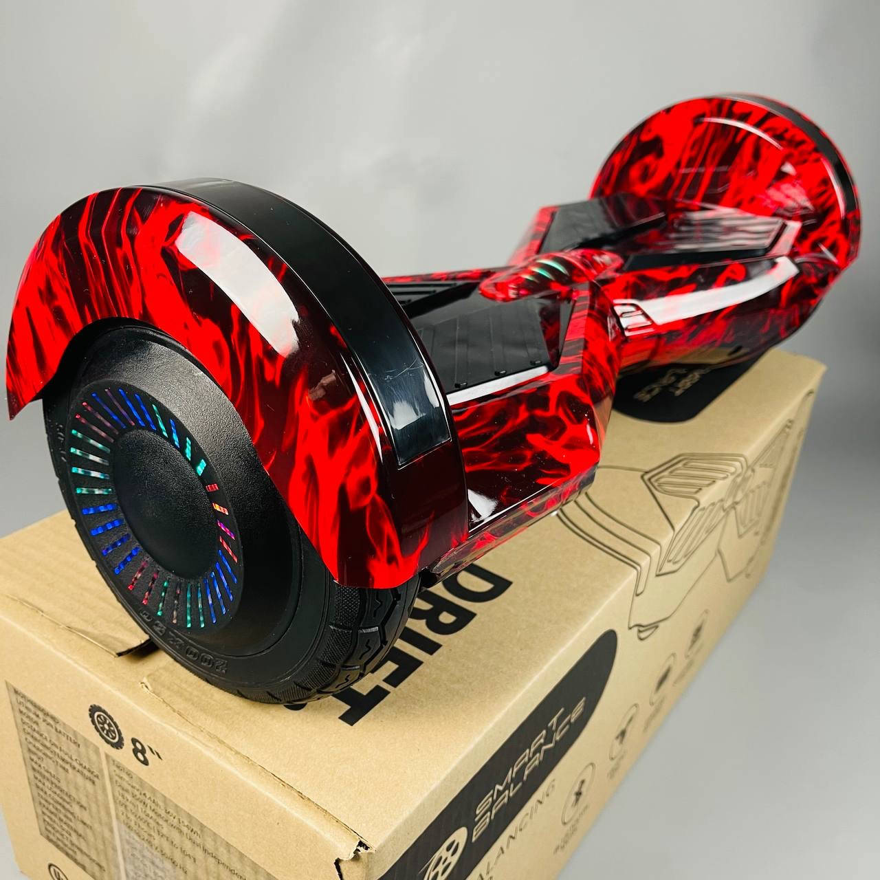 Гироборд, гироскутер 8 дюймов Smart Balance wheel ОРИГИНАЛ детский с музыкой подсветкой Огонь
Гироборд, гироскутер 8 дюймов Smart Balance wheel ОРИГИНАЛ детский с музыкой подсветкой Огонь