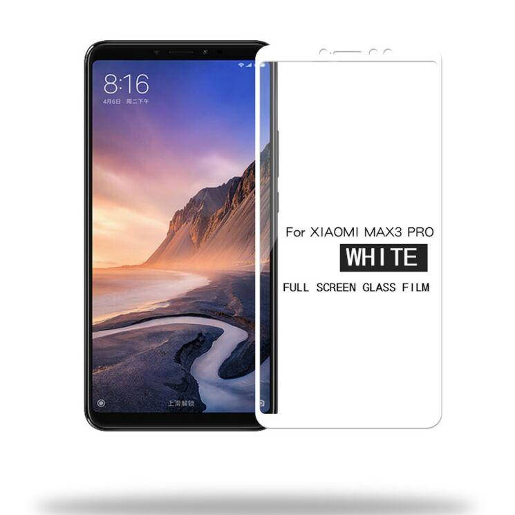 Защитное стекло для Xiaomi Mi Max 3 на весь экран 5д стекло на телефон сяоми ми макс 3 белое NFD, Белый
Защитное стекло для Xiaomi Mi Max 3 на весь экран 5д стекло на телефон сяоми ми макс 3 белое NFD, Белый