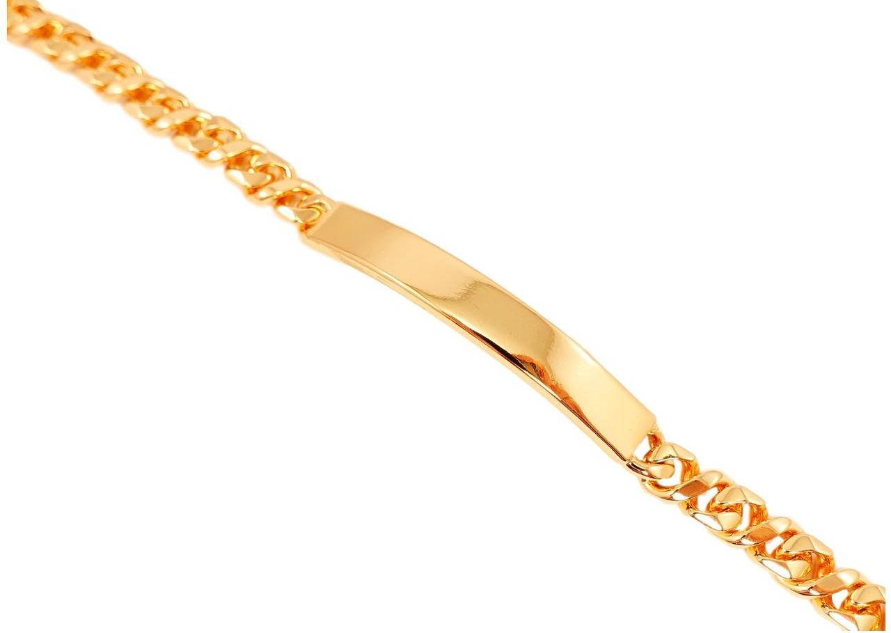 Браслет Xuping Позолота 18K "Плетение Гурмета Отто с Зеркальной Соединительной Пластиной" размер 19,5 см х 6
Браслет Xuping Позолота 18K "Плетение Гурмета Отто с Зеркальной Соединительной Пластиной" размер 19,5 см х 6