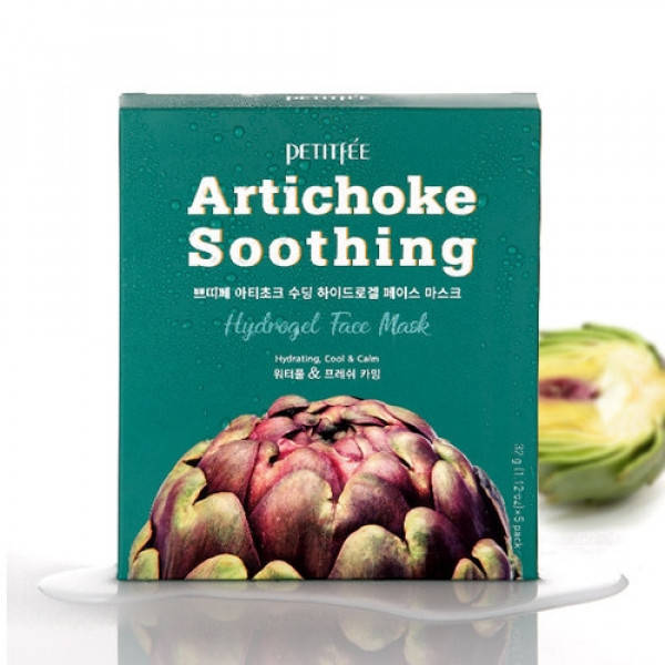 Охлаждающая гидрогелевая маска с экстрактом артишока Petitfee Artichoke Cooling Hydrogel Face Mask
Охлаждающая гидрогелевая маска с экстрактом артишока Petitfee Artichoke Cooling Hydrogel Face Mask