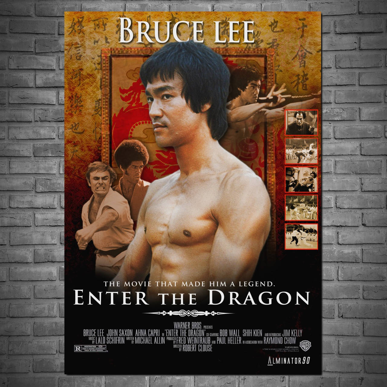 Плакат "Выход Дракона (1973), Брюс Ли, Bruce Lee, Enter the Dragon" (артикул 1079) 60, Матовая, 43
Плакат "Выход Дракона (1973), Брюс Ли, Bruce Lee, Enter the Dragon" (артикул 1079) 60, Матовая, 43