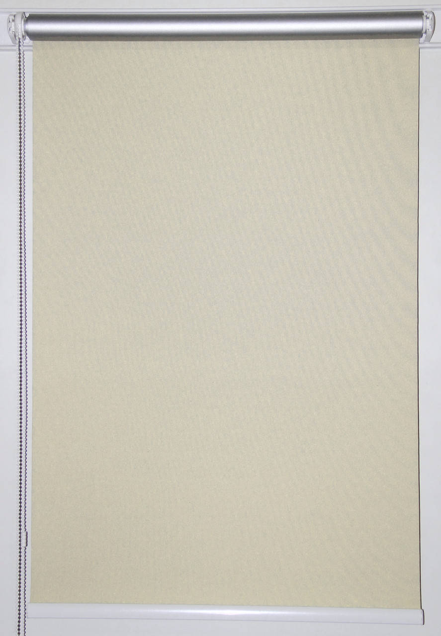 Рулонная штора 950*1500 Блэкаут Сильвер Кремовый, Бежевый 
Рулонная штора 950*1500 Блэкаут Сильвер Кремовый, Бежевый